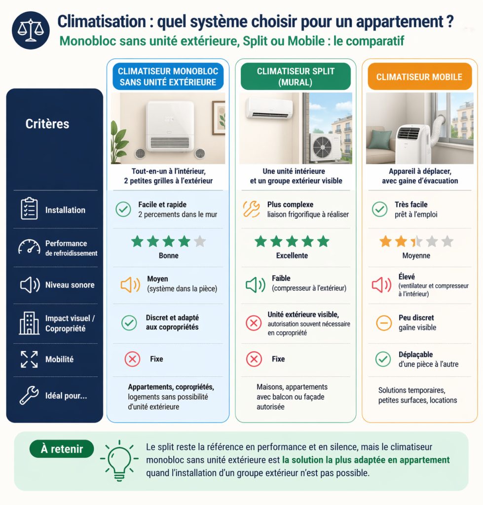 Climatisation : quel système choisir ?